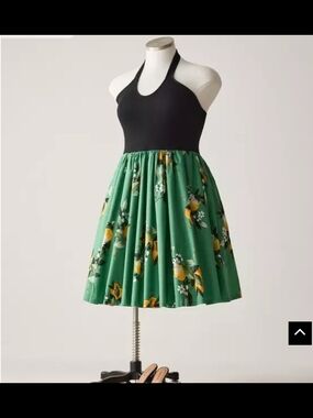 Retro Halter Dress Size 2 (Plus Size)